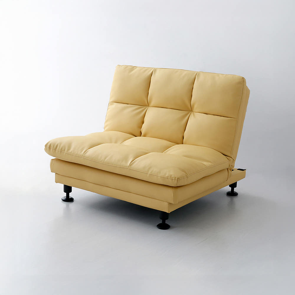 앰보 1인 멀티 소파 스툴미포함, 레몬 4468.8131, 1인용