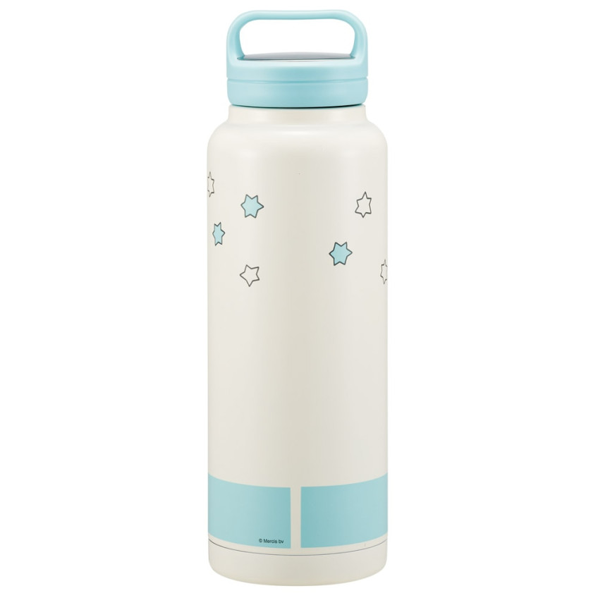 [발주상품 2~4 영업일 후 발송예정] 스케이터 미피 캐릭터 스크류 핸들 머그 보틀 1200ml STSC12 - 주방·식기 - 하카타몰