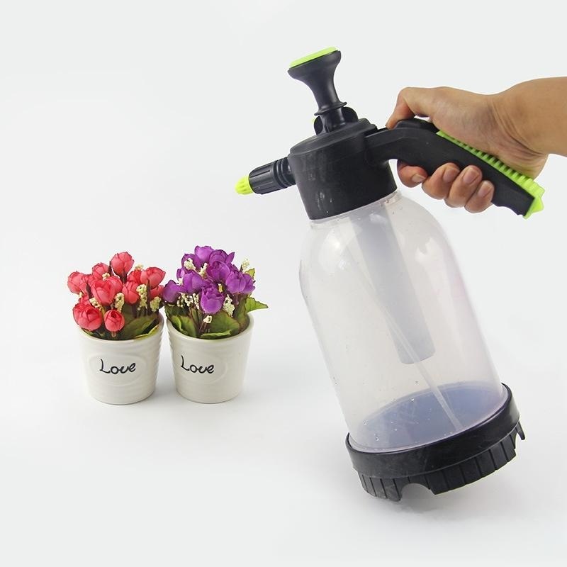 원예 압축 분무기 2L 대용량 공기압 분무기 가정용 꽃 물주기 - 상품 이미지