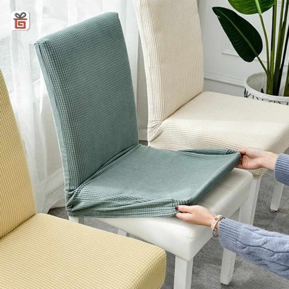 기프템 방수 패브릭 의자 커버 등받이커버 천갈이 화장대 식탁 리폼