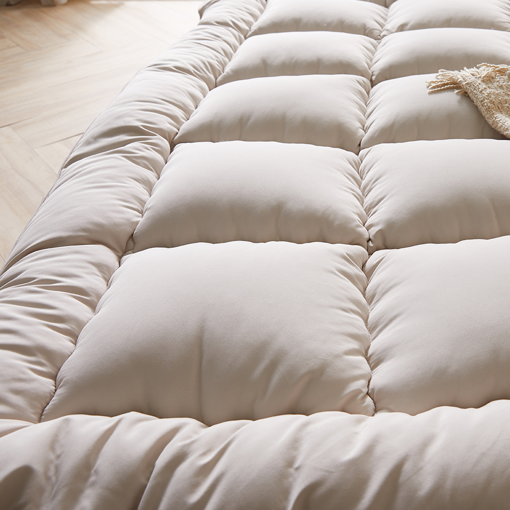 두꺼운 요 매트 바닥 손님용 1인용 까는 이불 팬션매트 5cm 슈퍼싱글 110cm