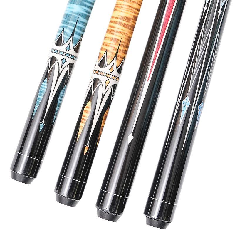 당구 큐대 고급 원목 개인 블랙레드 (13mm)+1/2 로드 배럴 - 상세 이미지 2