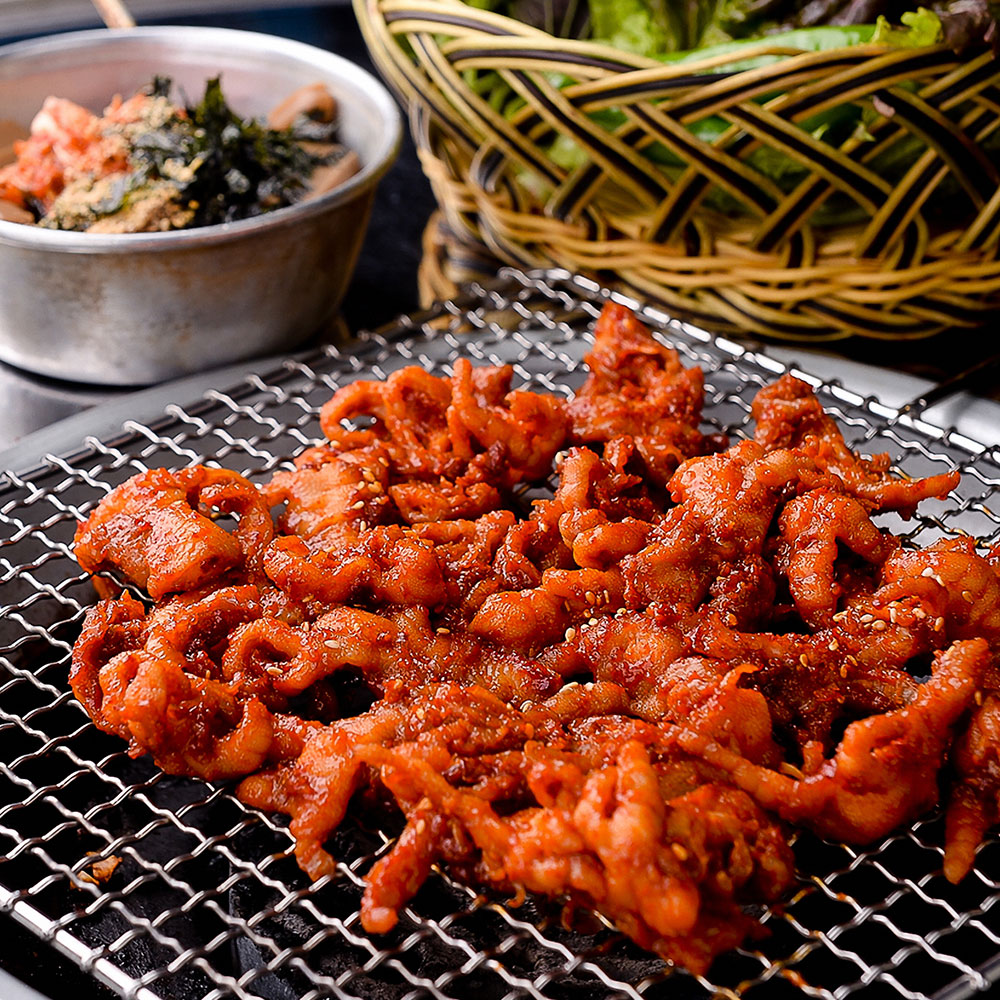 [안주 미식기행] 집코바 국내산 양념 무뼈닭발 250g 2팩 외 오돌뼈 술안주 매운 불맛 뼈없는 닭발 참도깨비 - 상세 이미지 3