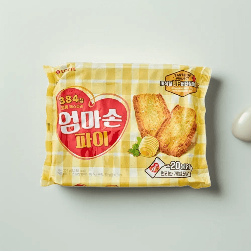 롯데 엄마손파이 254g 2개 : 거북이Market
