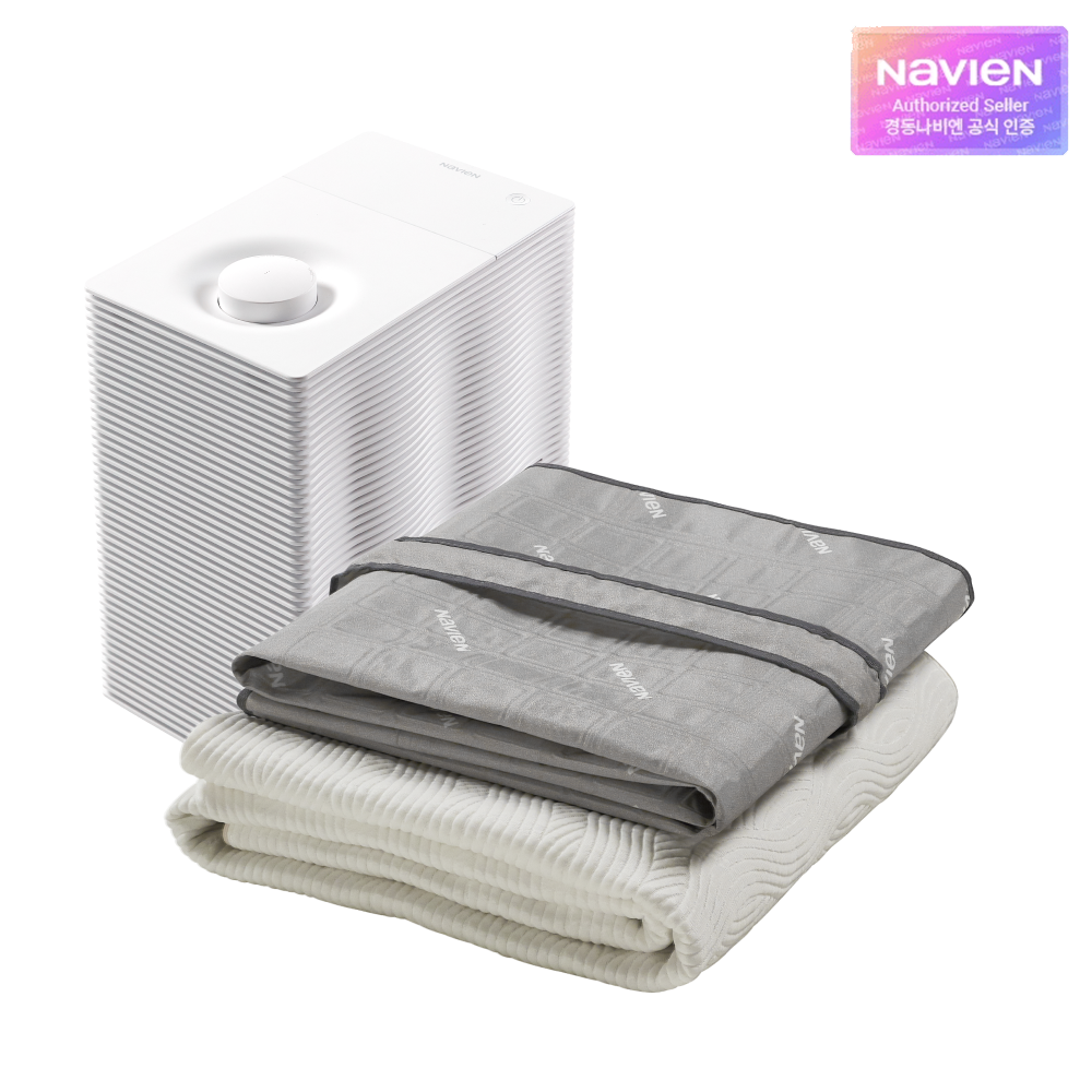 경동나비엔 사계절 냉온수 슬림매트 와이파이 PRO EMF501 퀸, 145x195cm