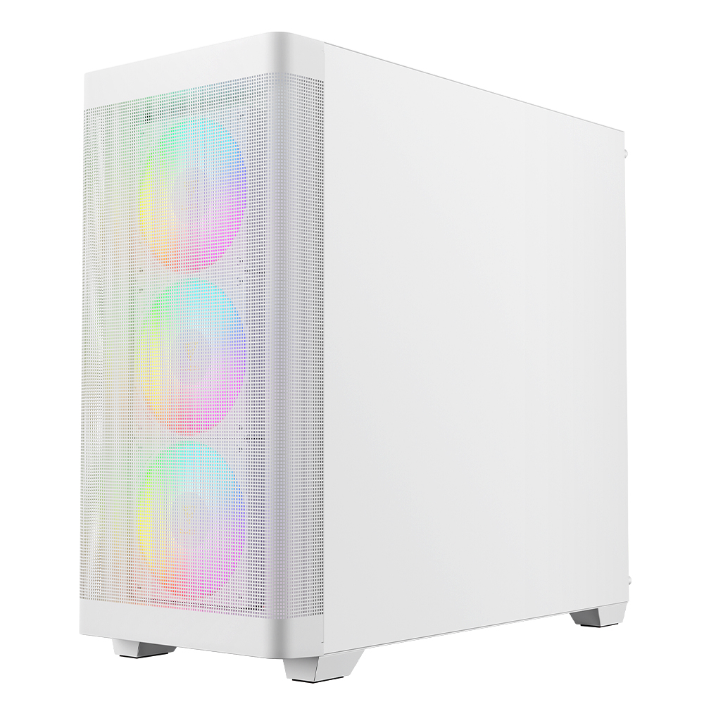 겜디아스 GAMDIAS ATHENA M3 ATX 컴퓨터 PC 케이스 화이트 - 상세 이미지 3
