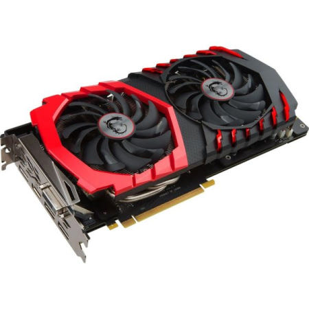 [해외]MSI 엔비디아 지포스 GTX 1060 게이밍 X 6GB GDDR5 메모리 PCI 익스프레스 3.0 그래픽 카드 - 블랙