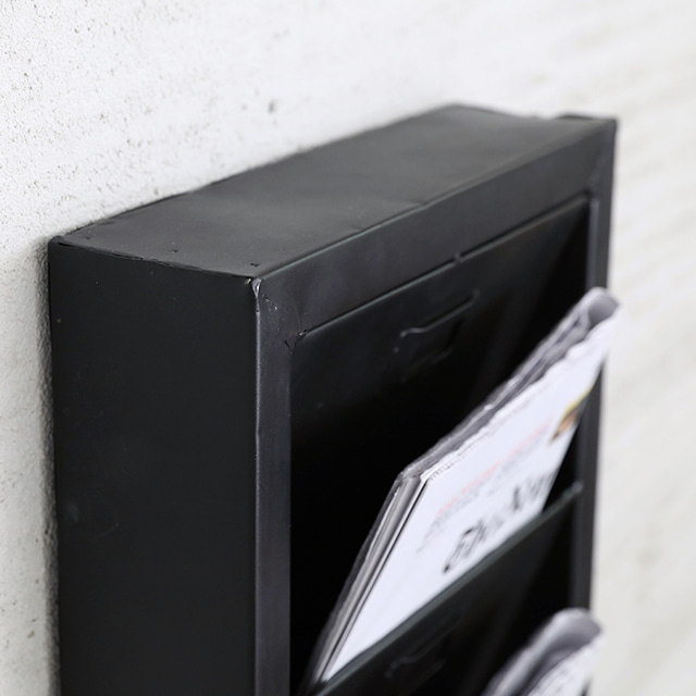 PECRE 빈티지 벽걸이 선반캐비넷 PC0139CB 304x76x1164mm, 7단, 5500.4466 - 상세 이미지 2