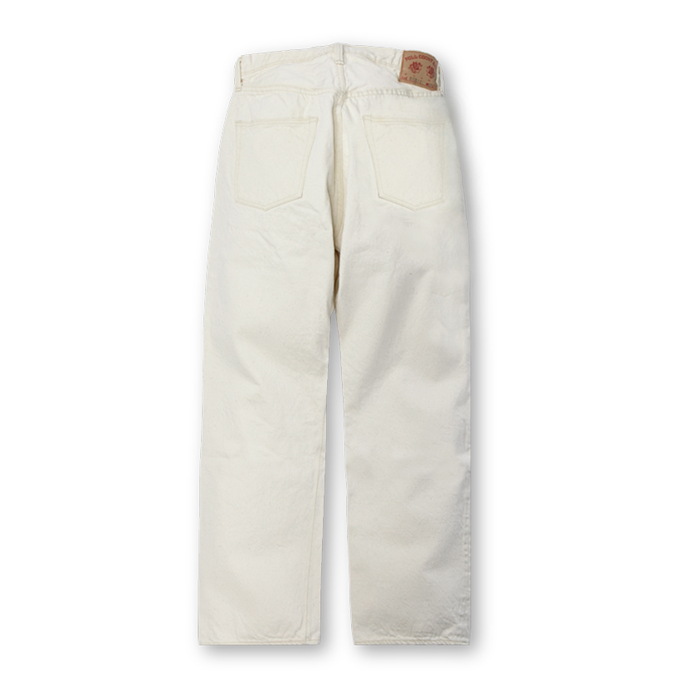 폴카운트 데님 팬츠 Wide Ecru Selvedge Denim 청바지 0105EC - 상세 이미지 2