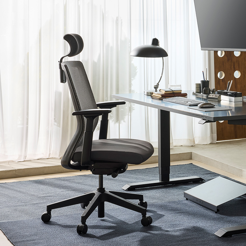 사이즈오브체어 베이직 3size S/M/L 사무용 컴퓨터 사무실 메쉬 의자