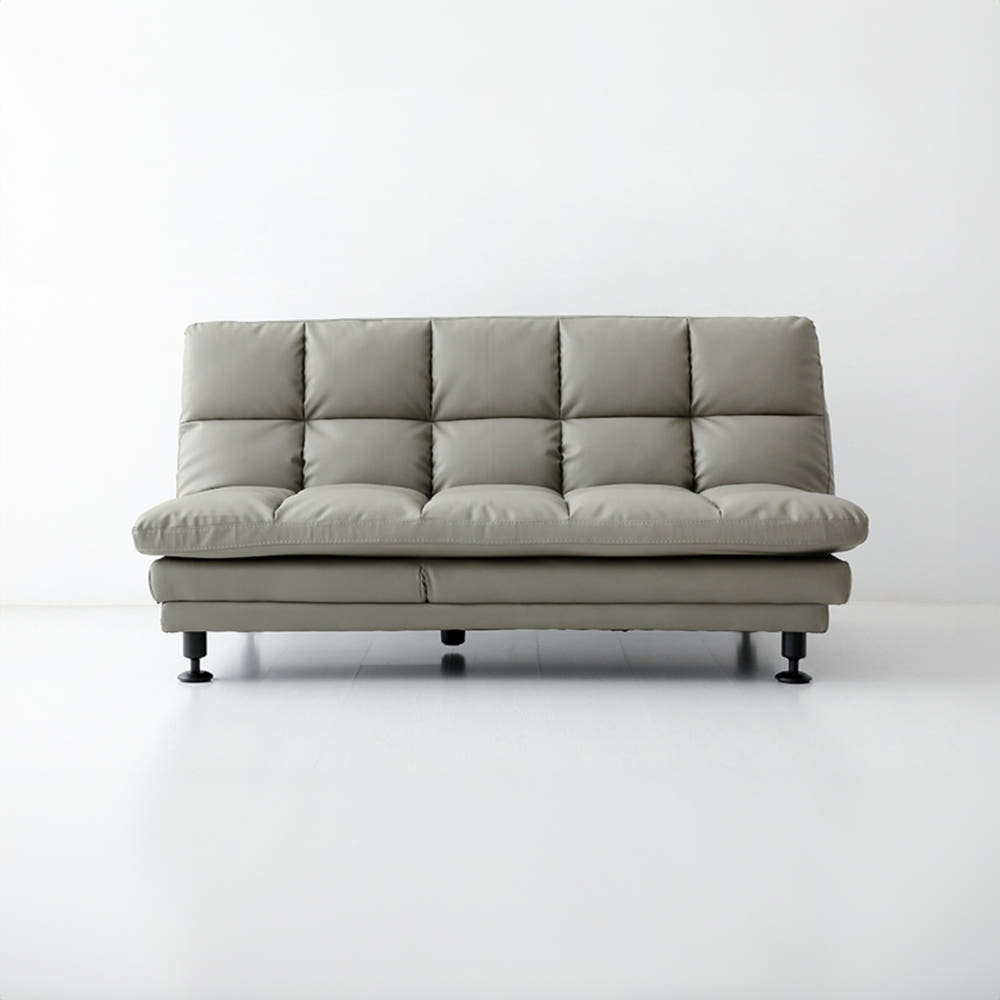 앰보 2.5인 멀티 소파베드 스툴미포함, 그레이 2399.0006, 2.5인용