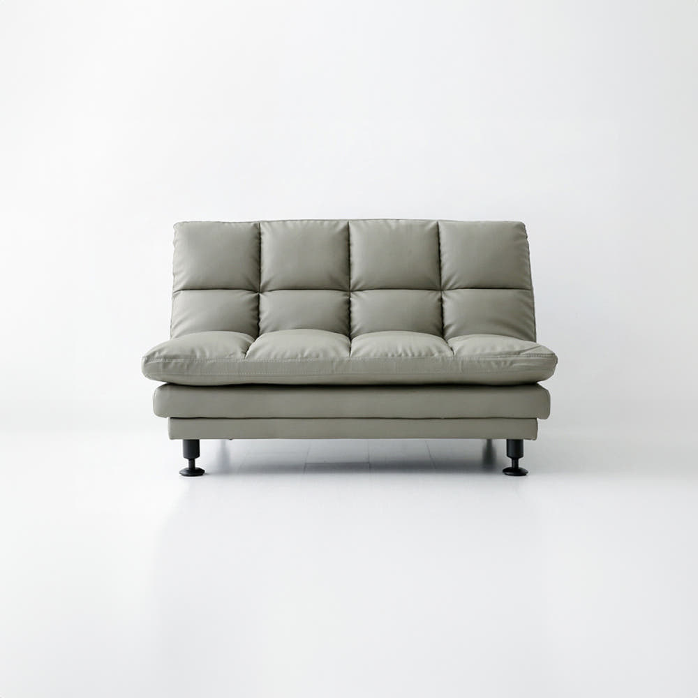 앰보 2인 멀티 소파베드 스툴미포함, 그레이 6631.6984, 2인용