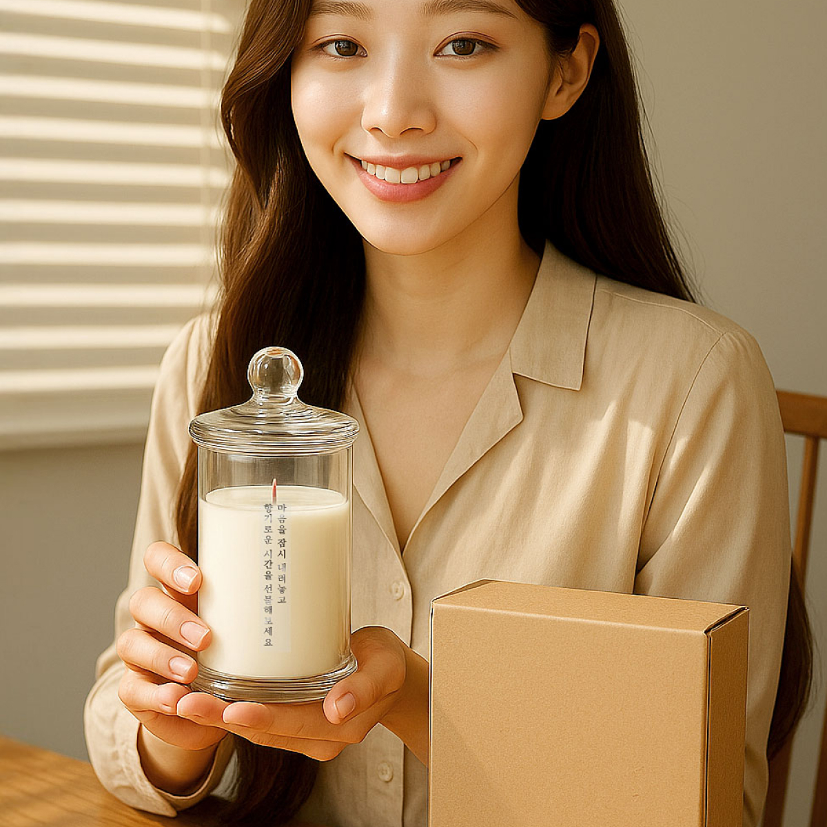 캔들만들기키트 향초 소이캔들 diy 셀프 집콕취미 클린코튼 - 상세 이미지 3