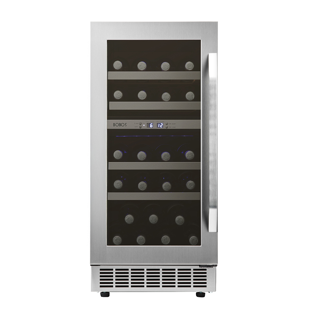 실버 좌힌지 JG-36B 보보스 와인셀러 27병