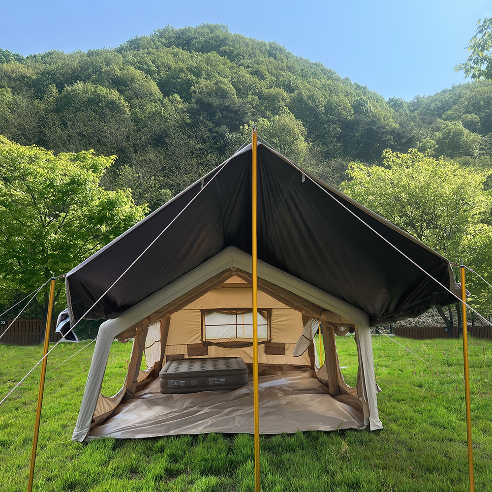 마추픽추 블랙코팅 대형 타프 레인커버 300D