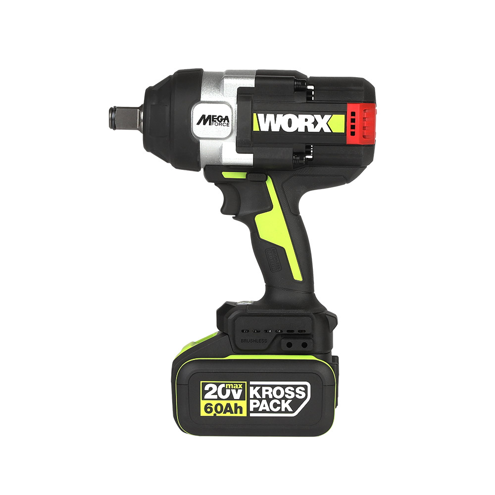 웍스 충전 임팩 렌치 20V 6.0Ah 배터리1개 19mm WU273.1 임팩트 - 상세 이미지 2