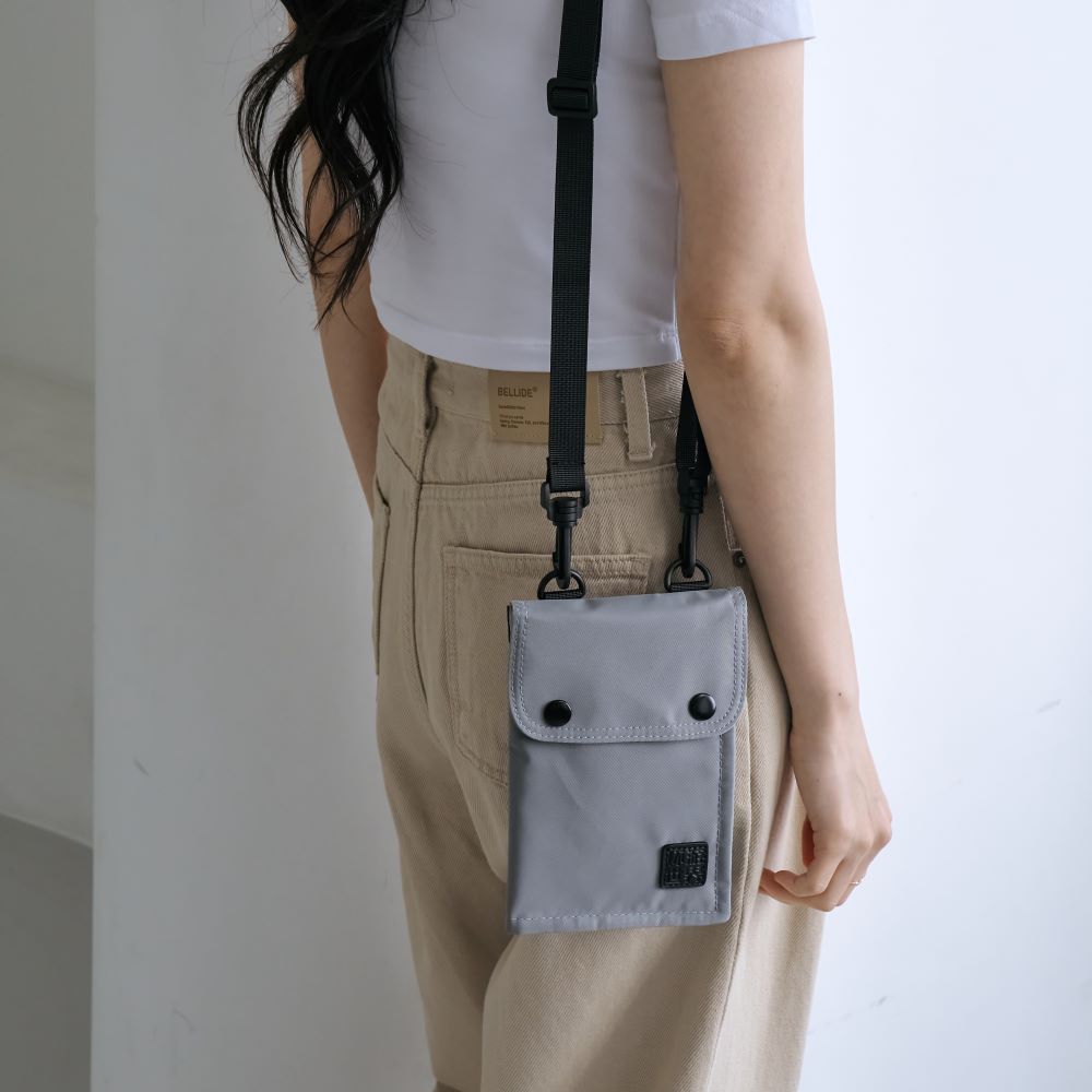 여권가방 유럽 도난방지 가방 크로스백 소매치기가방 안티스키밍 RFID차단