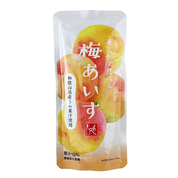 칼디 코오라세테 타베루 얼려먹는 우메 매실 아이스 / 일본 샤베트 디저트 - 상세 이미지 2