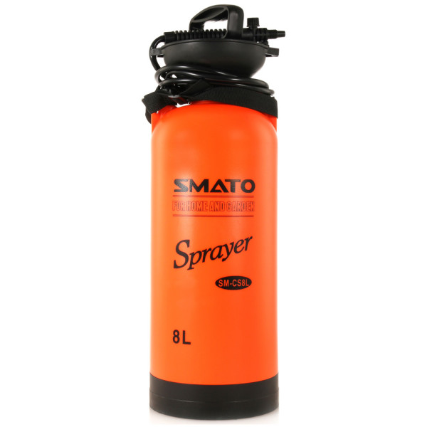 스마토 압축분무기 대용량 농약 소독 세차 욕실 다용도 물조리개 8L, 1개