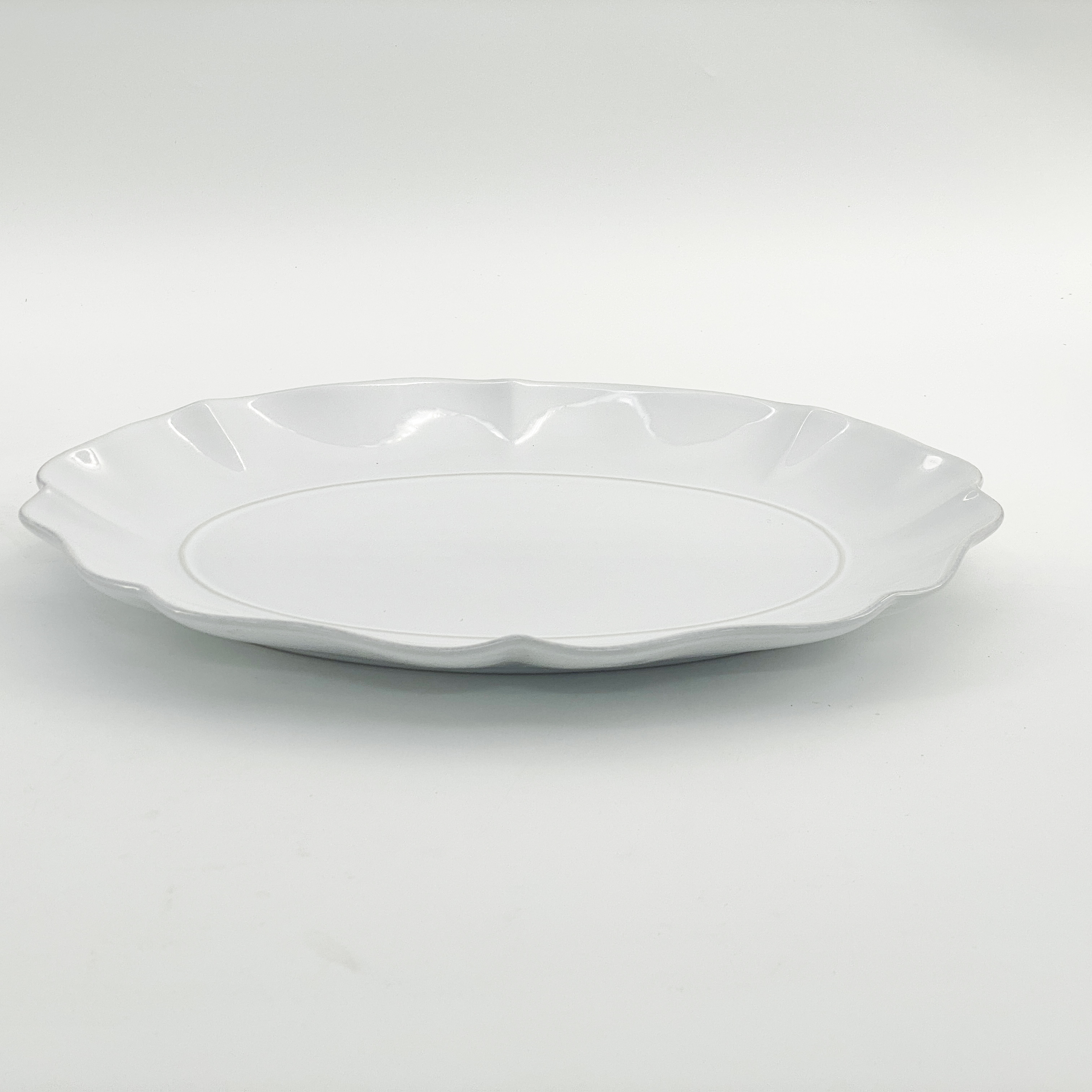 코스타노바 로사 타원접시 40cm DAA401 화이트 - 상세 이미지 2