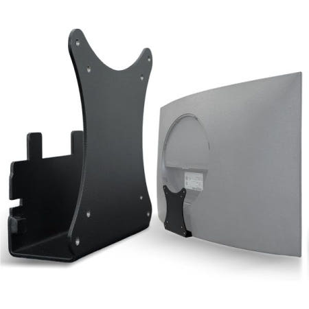 Tjweiqing [해외]S39C 마운트 어댑터는 삼성 T550 커브드 모니터 （와만 호환되며 27인치 S39C, 32인치 CF27T55, CF32T55 ）에 맞습니다