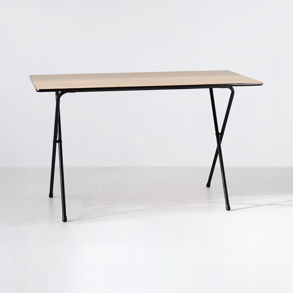 HOMATO 접이식테이블 120 SM-659NPL 라이트브라운 6949.2682