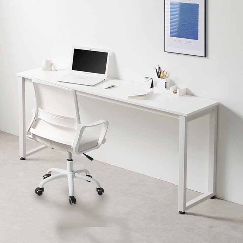 e스마트 1인용 학생 슬림 간이 좁은 책상 사각다리 1200x400