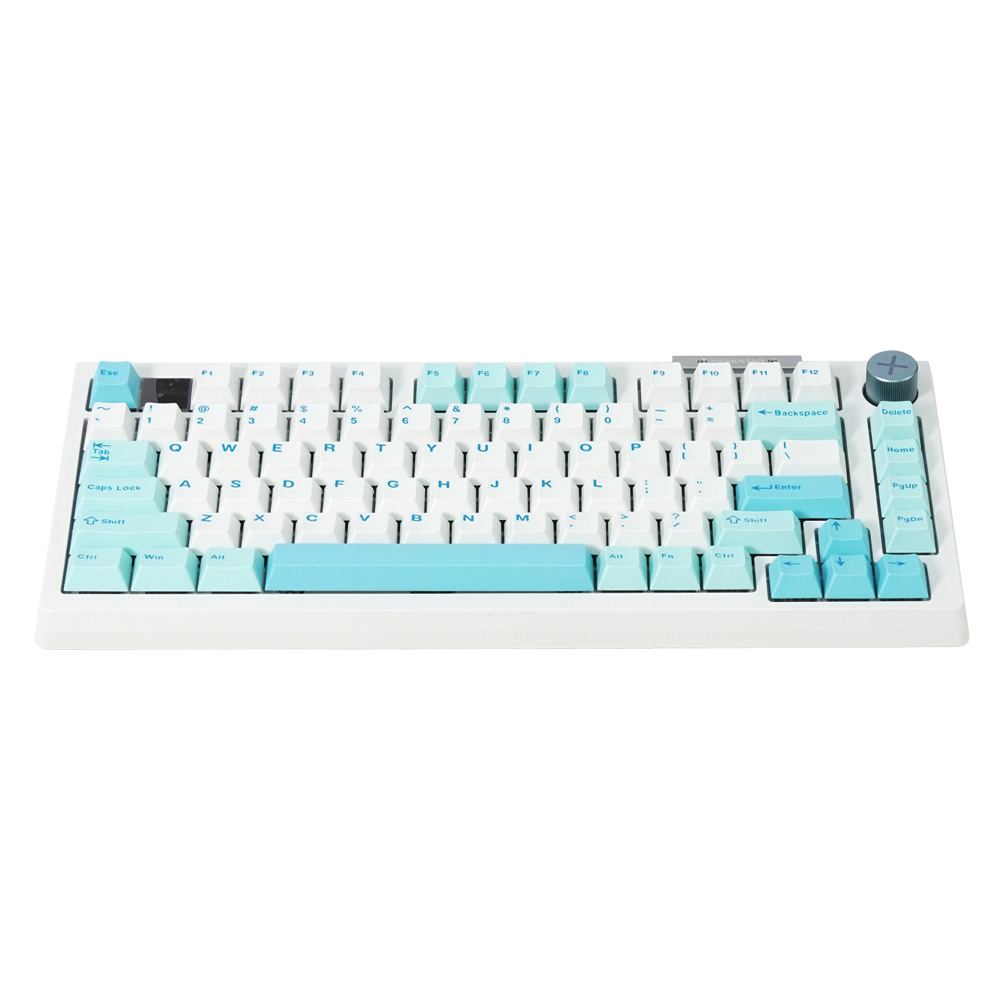 긱스타 JK07 PBT 유무선 RGB 탑 마운트 게이밍 기계식 키보드,에메랄드 바다 - 상세 이미지 2