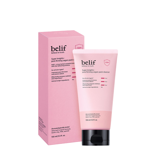 빌리프 슈퍼 나이츠 - 포어 퍼밍 비건 팩 클렌저 150ml : 파키리