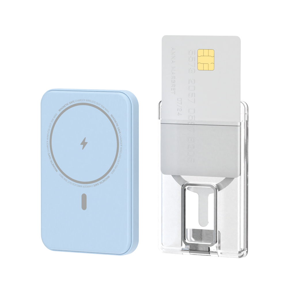 이어맥 맥세이프 고속충전 보조배터리 5000mAh + 맥세이프 카드지갑 세트