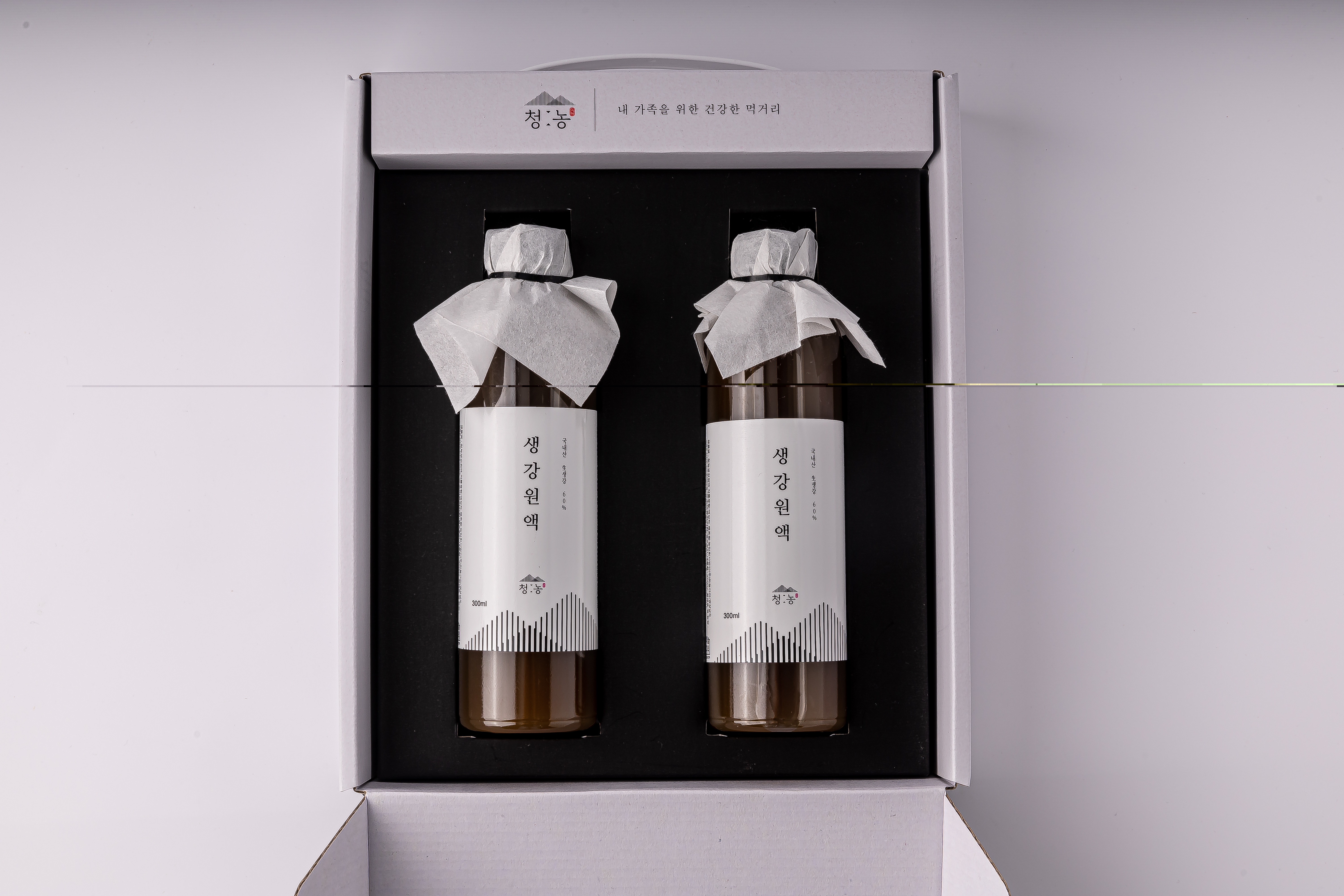 지리산 산청 청농생강원액 2종 선물세트 - 상세 이미지 2