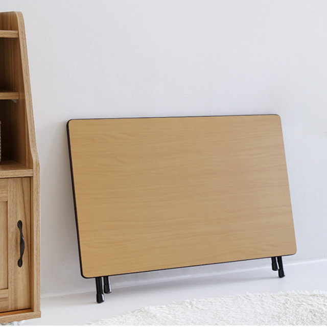 HOMATO 좌식 접이식테이블 80 SM-733NPL 래치드블랙 6481.8556