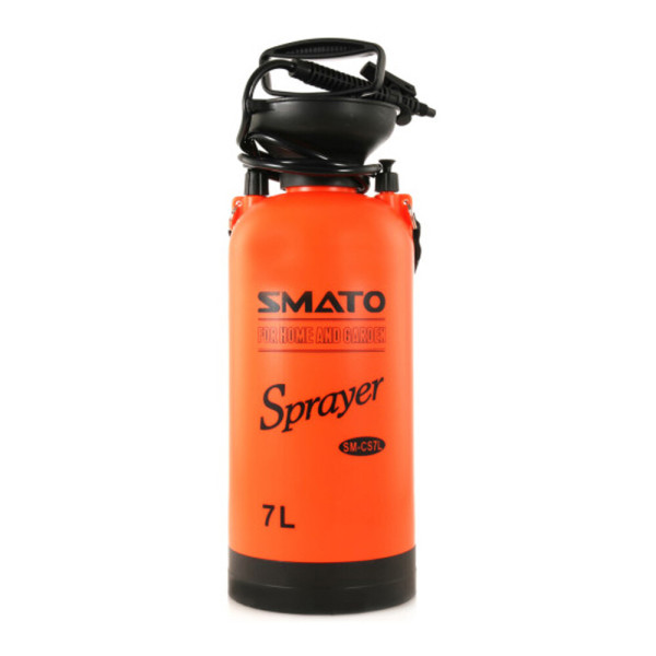 스마토 압축분무기 대용량 농약 소독 세차 욕실 다용도 물조리개 7L, 1개