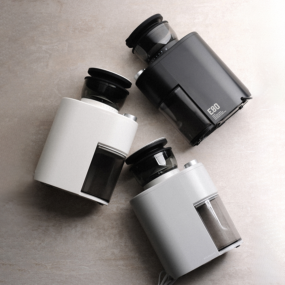 홀츠클로츠 전동 커피 그라인더 E80 80단계 자동 원두분쇄기 에스프레소 핸드드립 원두가는기계