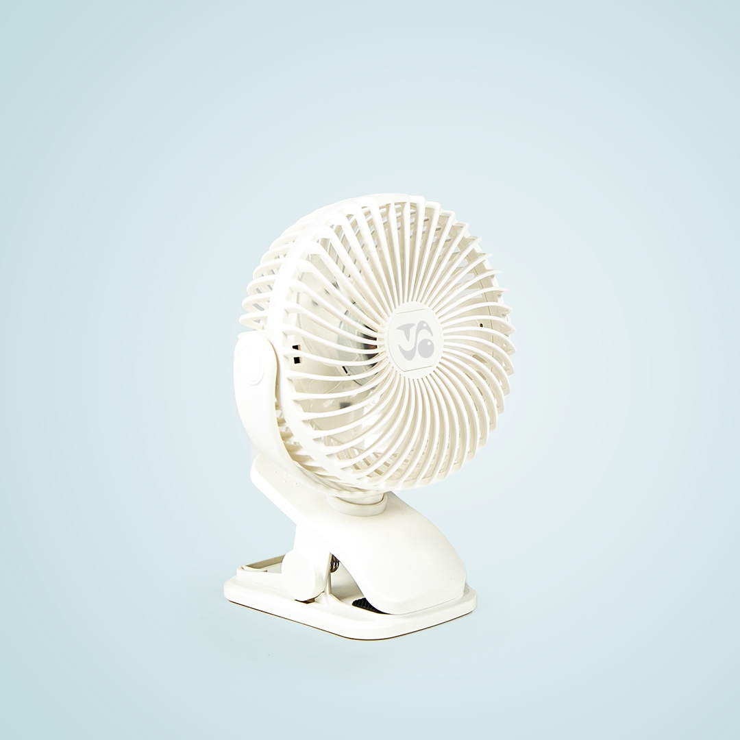 [누비앤타보] 유모차 선풍기 자전거 트래블러 트라이크 웨건 집게형 탁상용 휴대용