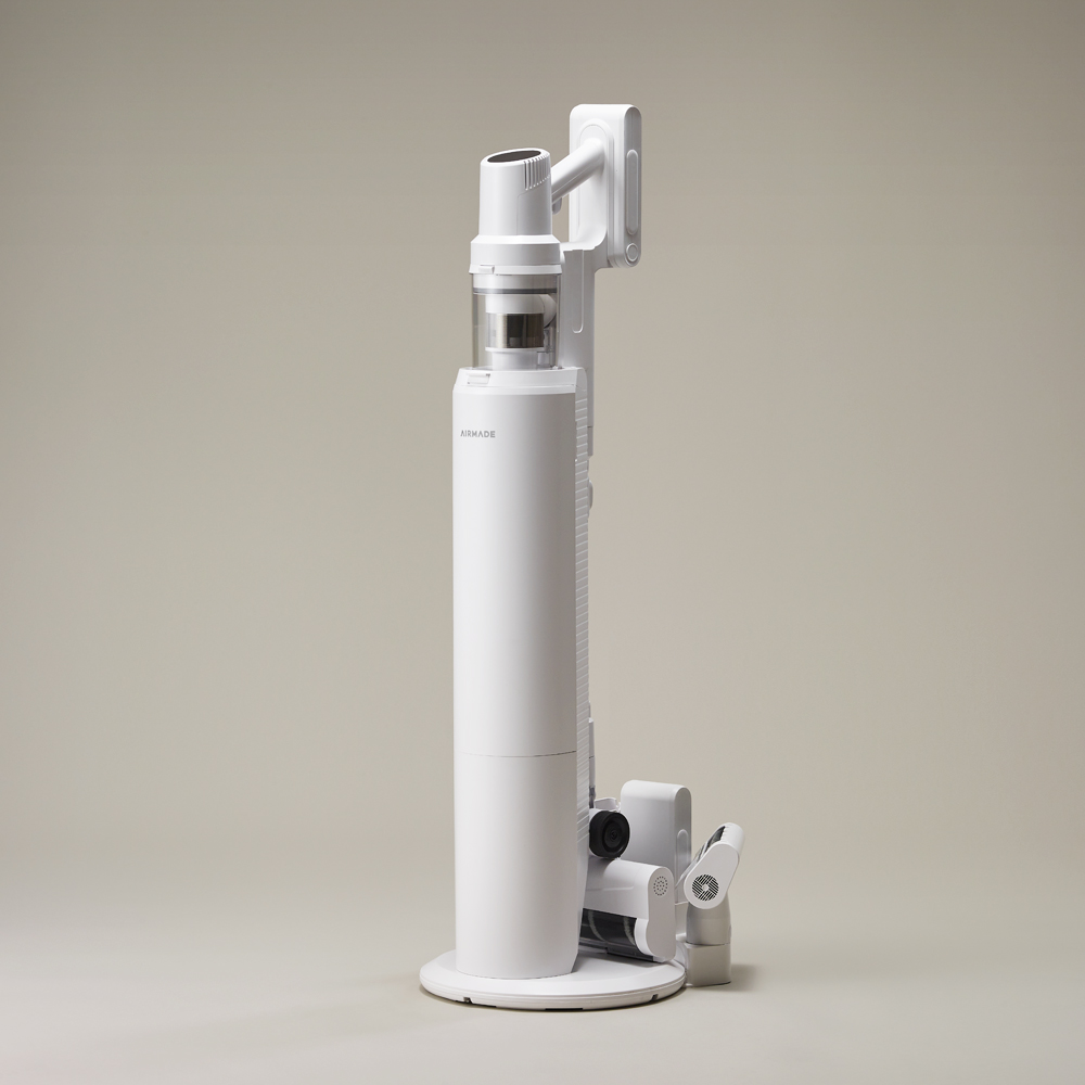 에어메이드 자동 먼지비움 무선 청소기 570W AI모드 스마트타워X 5501A