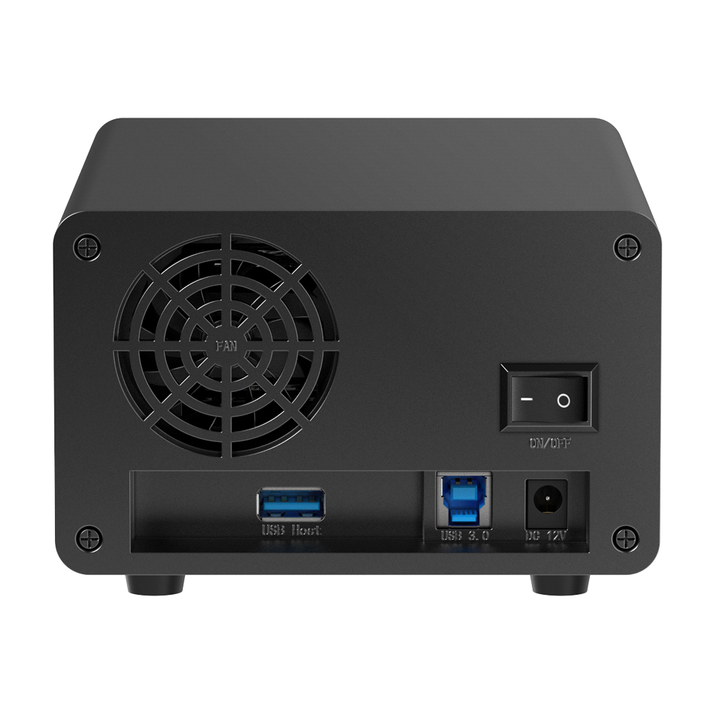 넥스트유 하비슈 2베이 DAS USB3.0 5Gbps HDD SDD 데이터스토리지 - 상세 이미지 4