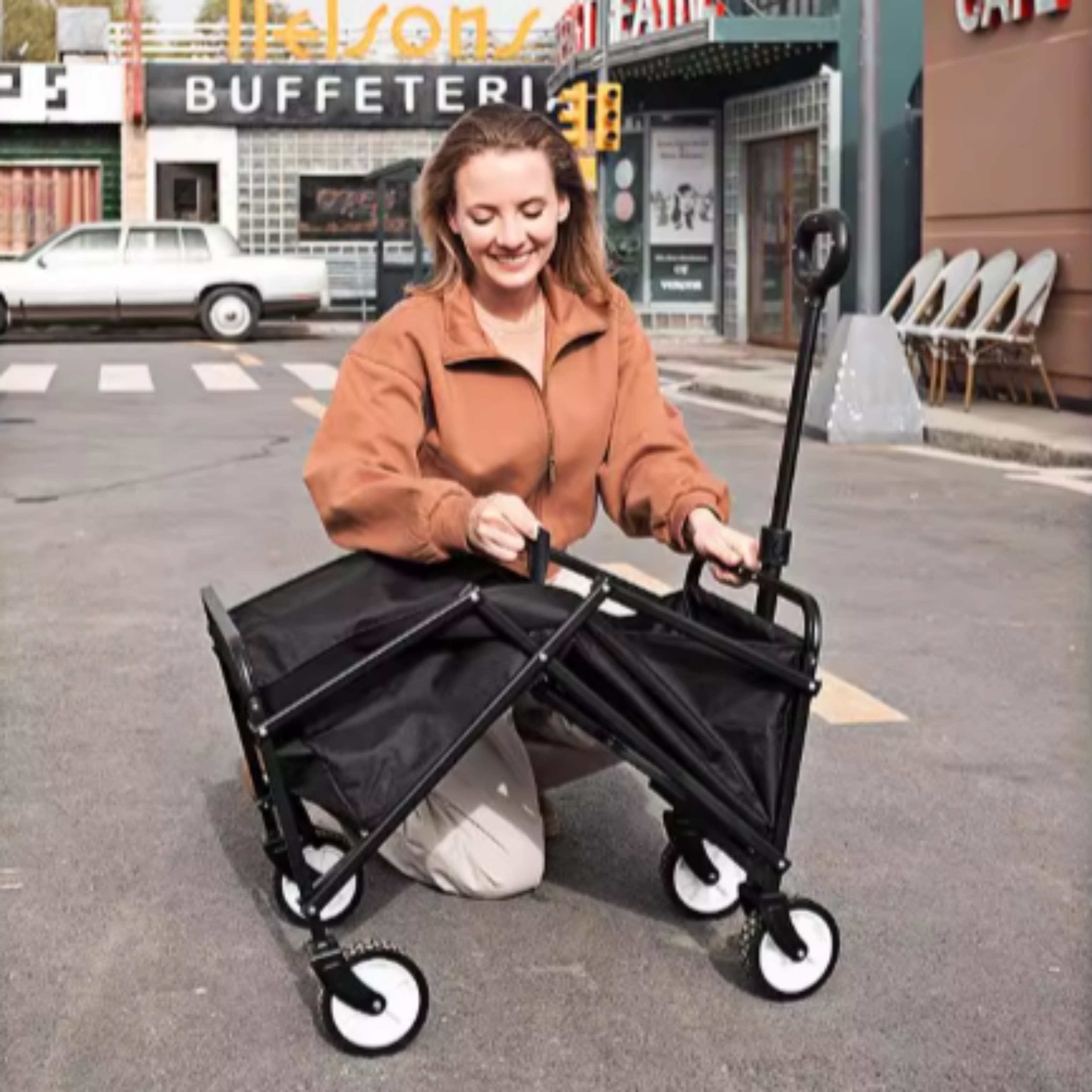 킹캠프 접이식 폴딩 웨건 다용도 야외 캠핑 카트 KC2460 Folding camping wagon 이미지 7