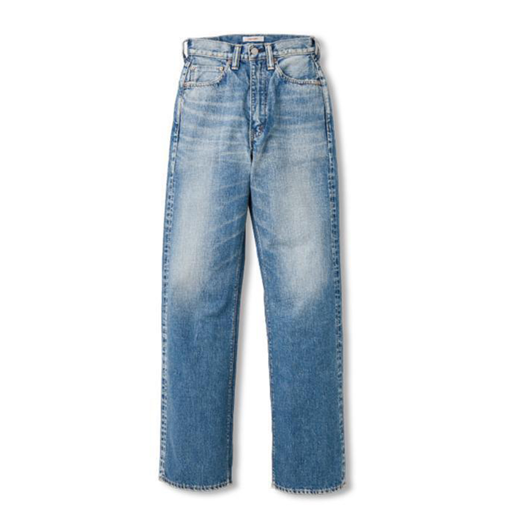 폴카운트 데님 팬츠 Womens Wide Straight Monroe Denim HW 청바지 0107SSHW - 상품 이미지