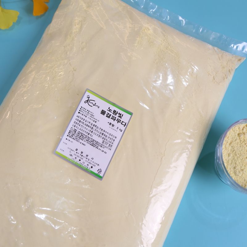 뫼루니식품 크리스피 치킨파우더 노랑빛 물결파우더 5KG 이미지 2