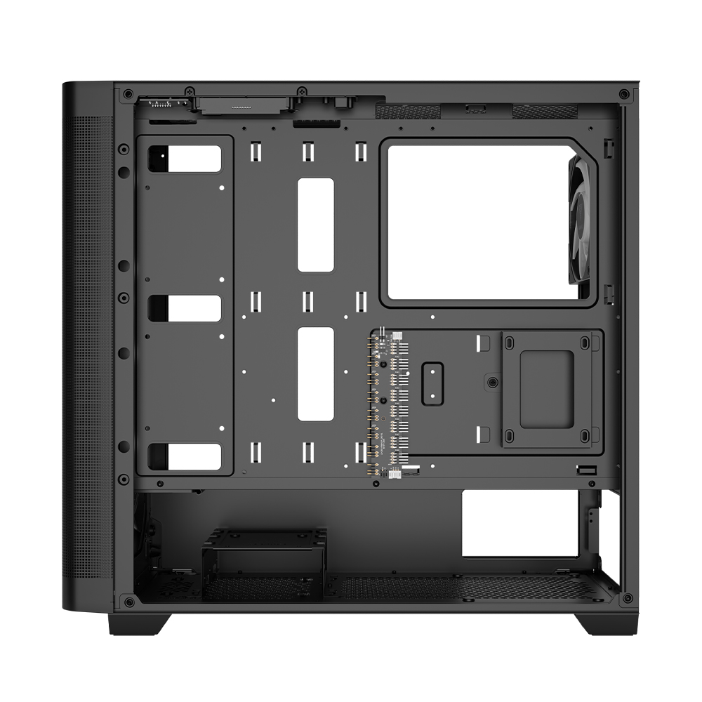 겜디아스 GAMDIAS ATHENA M3 ATX 컴퓨터 PC 케이스 블랙 - 상세 이미지 4