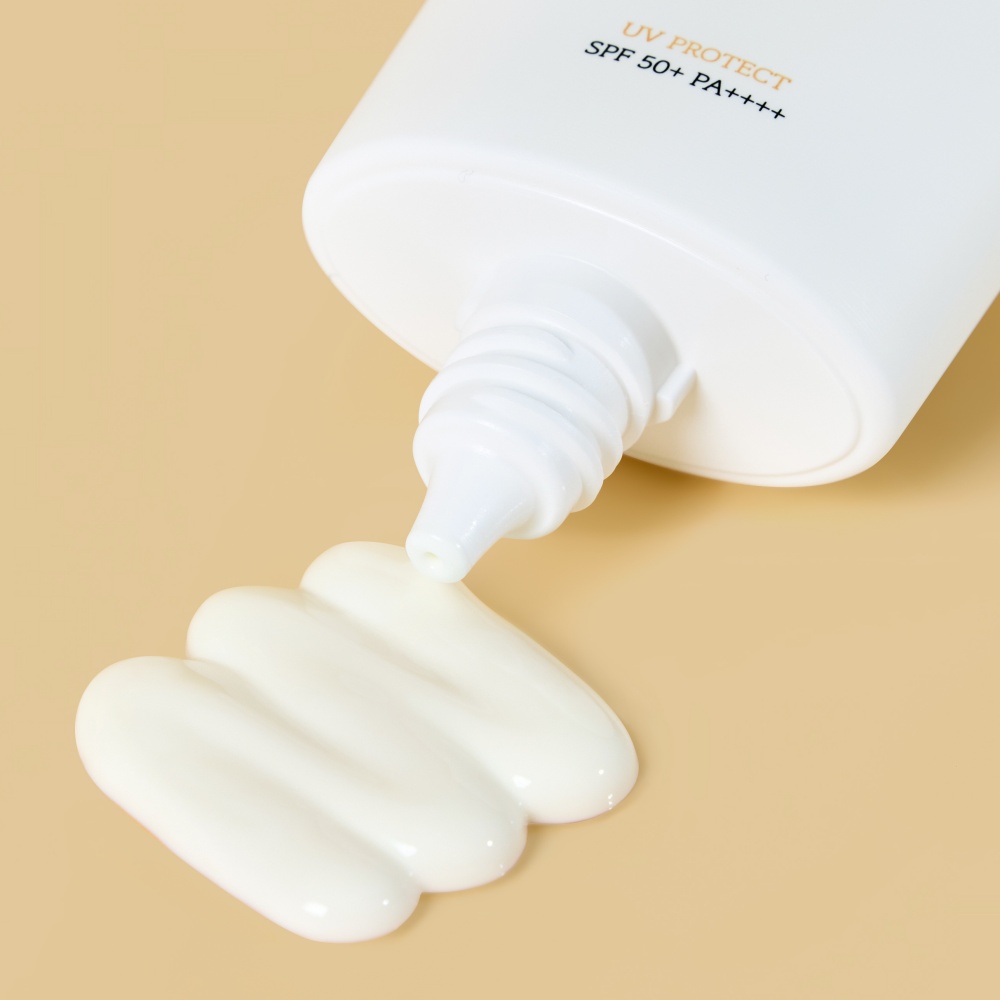 풀리 쌀 세라 수분 선크림 50ml SPF50+ PA++++ 화잘먹 메이크업 지속력 24시간