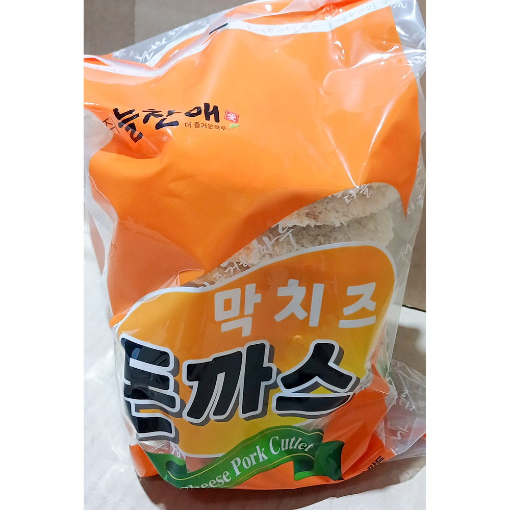 막치즈돈까스(늘찬애 냉동 180g x10개입 1.8K) X4 : 강상식자재마트