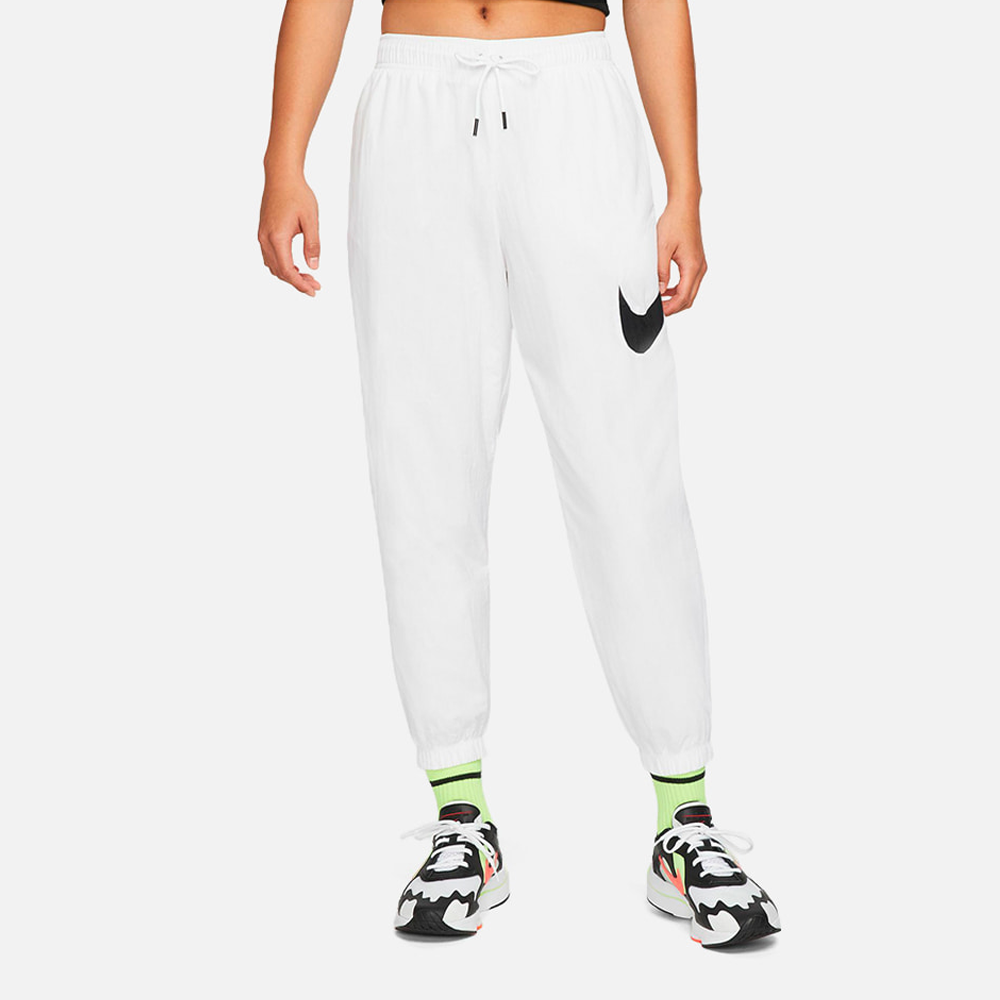 나이키 우먼 에센셜 우븐 미드라이즈 트레이닝바지 DM6184-100 - 상품 이미지