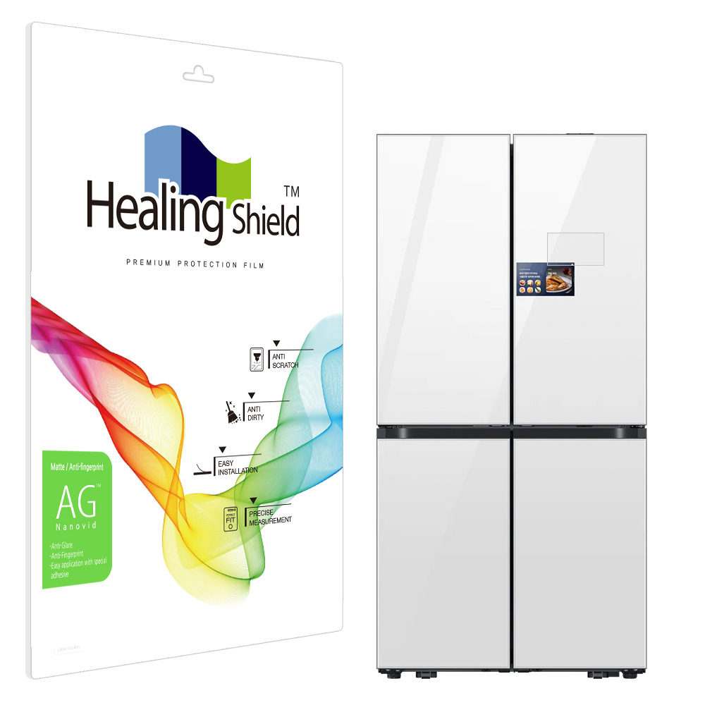 삼성 비스포크 AI 하이브리드 4도어 키친핏 Max (AI홈) 저반사 액정보호필름