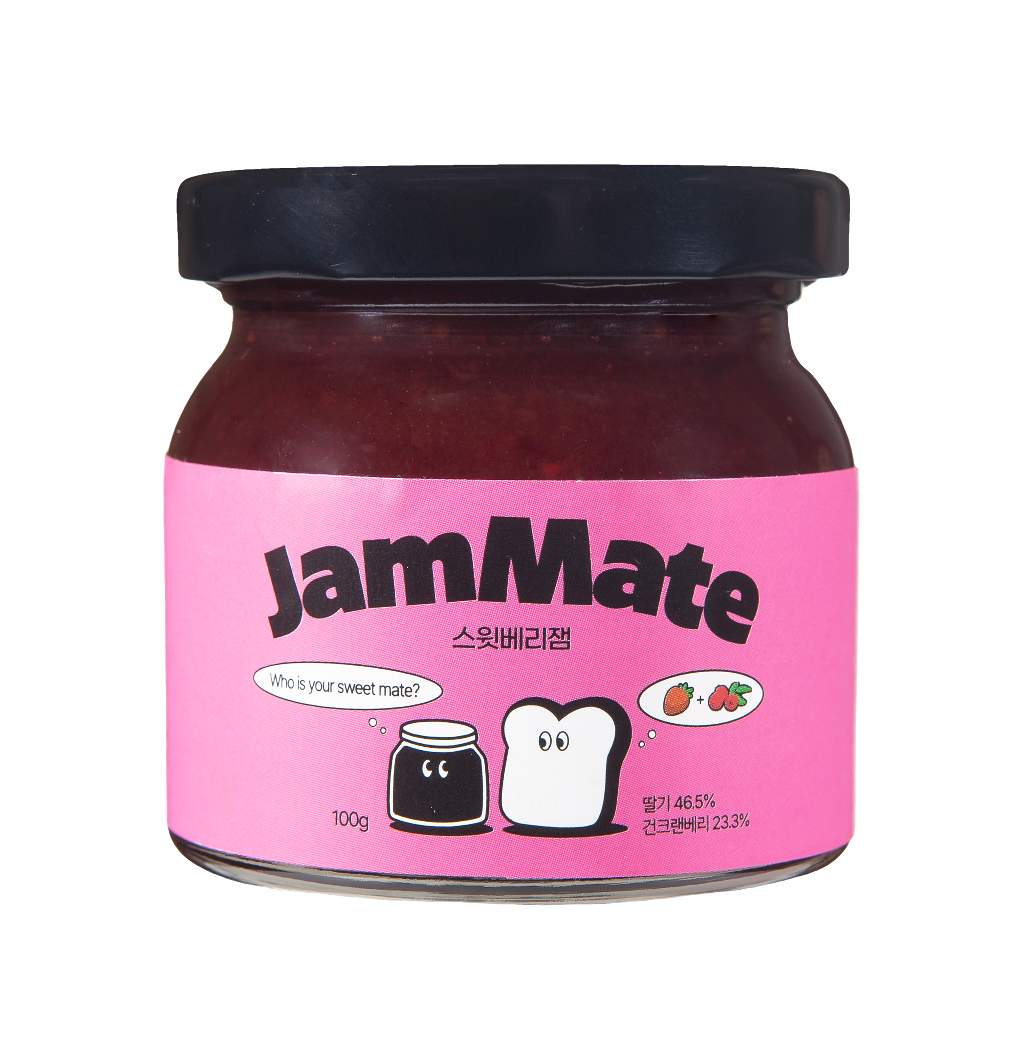 잼메이트 애플망고 스윗베리잼 스프레드 100g 모음전