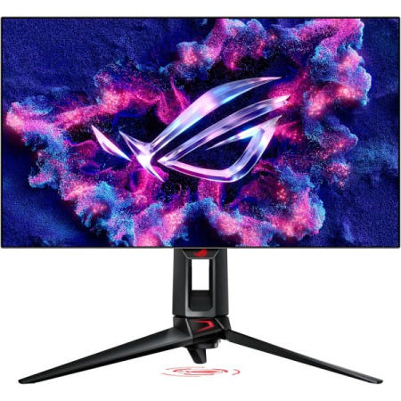 ASUS [해외]ASUS ROG Swift OLED 27인치 1440P 게이밍 모니터(PG27AQDP) - WOLED, QHD, 480Hz, 0 28” Fast IPS 4K 144Hz G-