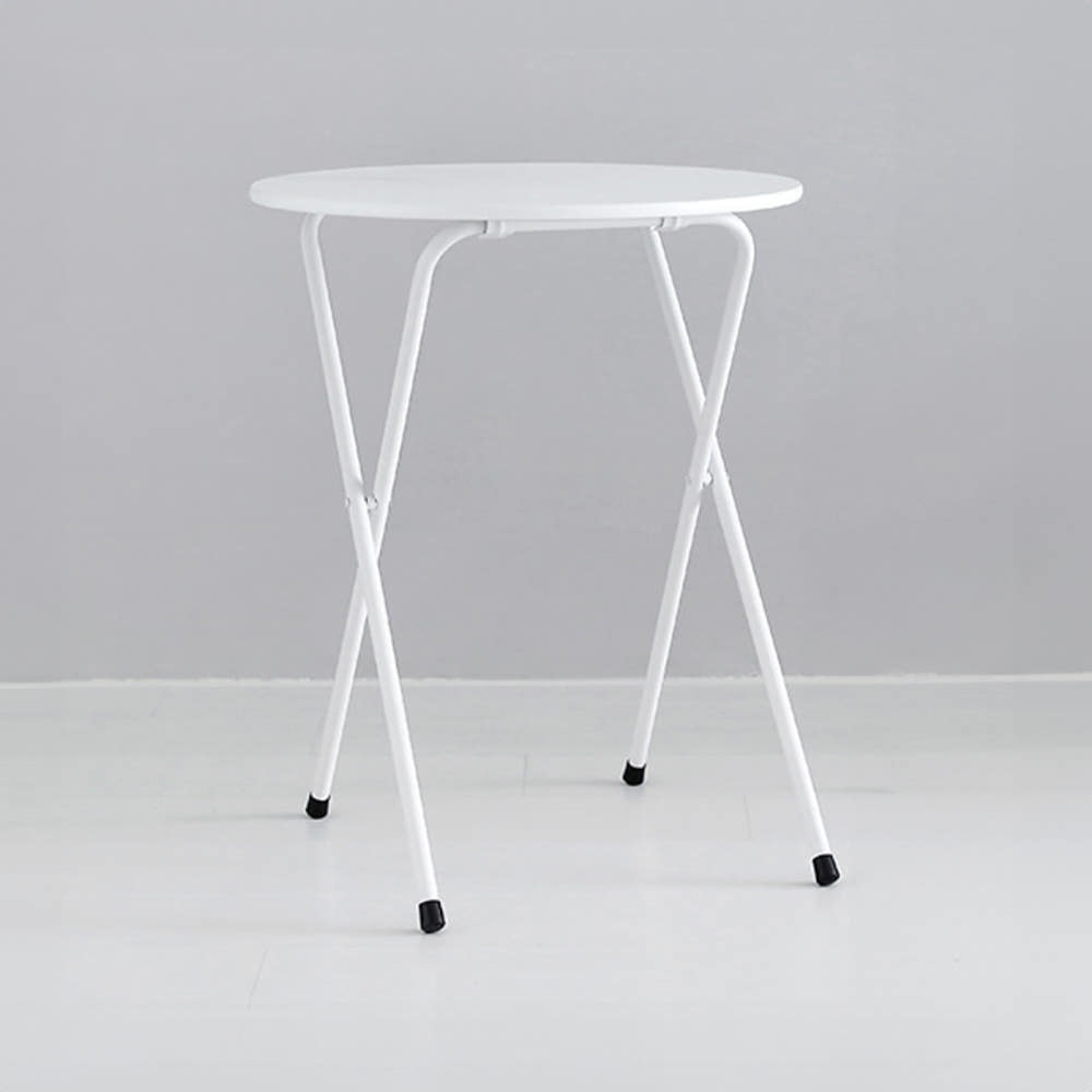 HOMATO 접이식테이블 라운드 D60 빈티지화이트 6618.6954