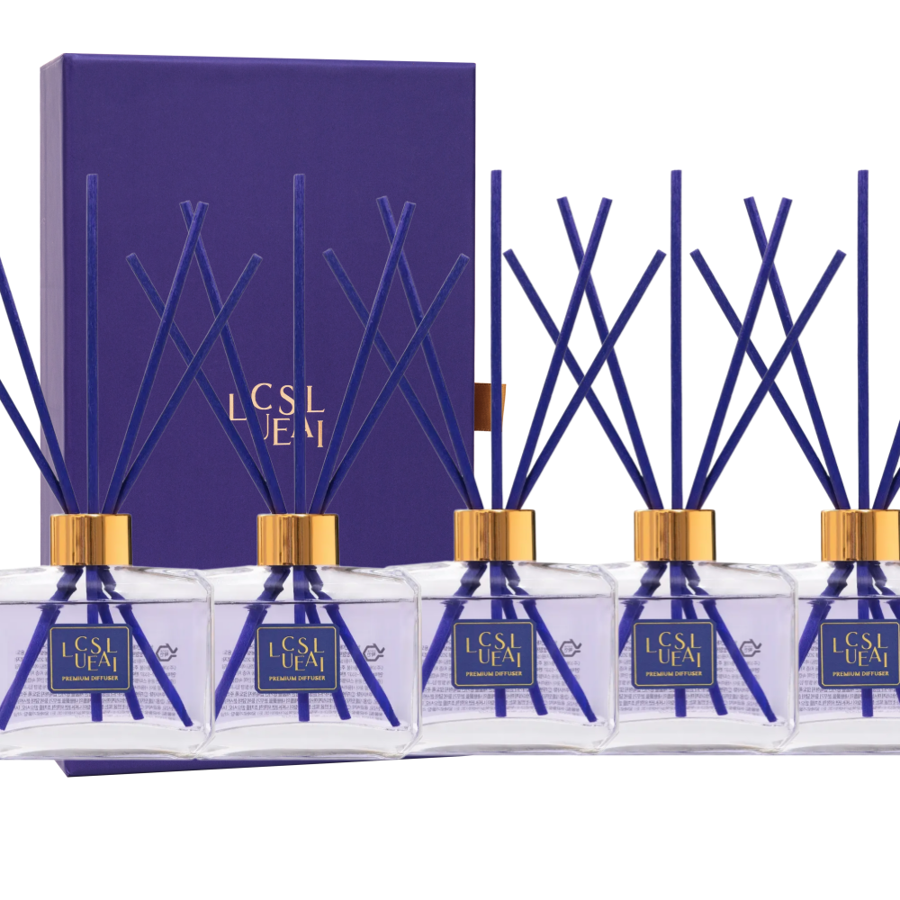 루체살리 고급 백화점디퓨저 선물 명품 거실 실내 디퓨저 멜론필드, 100ml, 5개