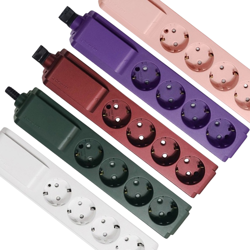 LS 멀티탭 4구 누전차단 4000W 고용량 전기 콘센트 1.5M